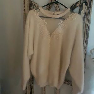 Vintage angora sweater